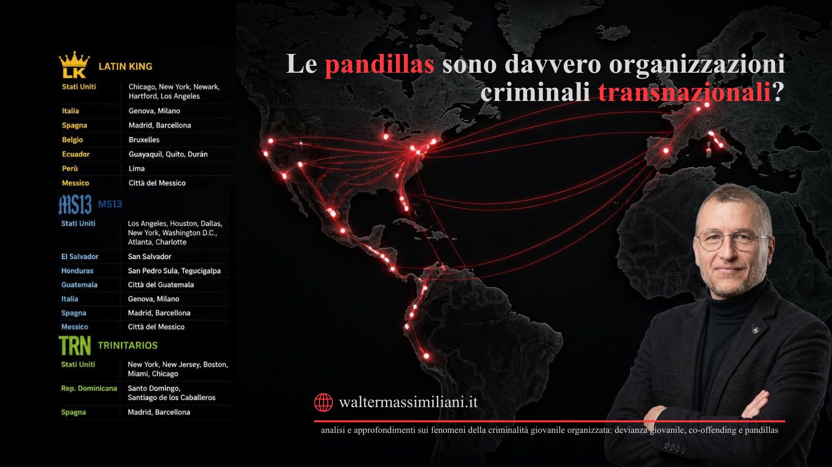 Le pandillas sono davvero organizzazioni transnazionali?
